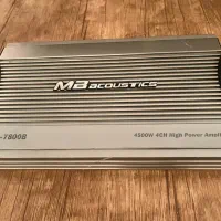 آمپلی فایر 4 کانال ام بی آکوستیک نیاز به تعمیر|صوتی و تصویری|پردیس, فاز ۱۱|دیوار