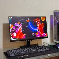 مانیتور ۲۲ اینچ دل IPS بدون حاشیه و جدید