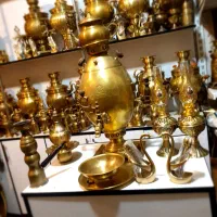 hgfsبرنجی گازی ذغالی برقی cr مسی سماور زغالی|سماور، چایساز، قهوهساز|اصفهان, دستگرده|دیوار