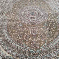 2تخته فرش 12متری سیمین پود طرح 700 گردویی|فرش|قم, نیروگاه|دیوار