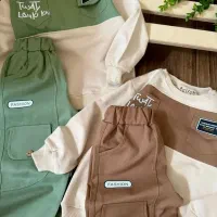 دورس و شلوار کتان بچگانه