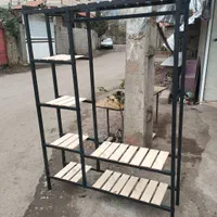 رگال لباس فلزی|جاکفشی، کمد، دراور|ماسال, |دیوار