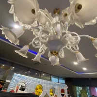 لوستر اوپال وارداتی|لوستر و چراغ آویز|ارومیه, |دیوار