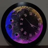 ساعت تلفیقی ماه نوری