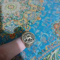 انگشتر شیروخورشید طلا روسی عوض با ماهی اسکار