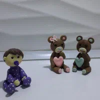 مجسمه خرس و .. برای سیسمونی|مجسمه، تندیس، ماکت|سبزوار, قلعه‌نو دهزار|دیوار