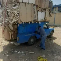 ضایعات کارتن .نایلون دفتر و کتاب