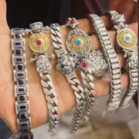 دستبند نقره تایلندی کلکسیونی