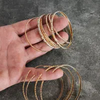 النگو طلا نو قیچی شده برای استفاده و سرمایه گذاری