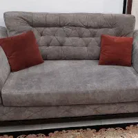 مبل راحتی کاناپه ۳ نفره ۲ نفره طوسی خاکستری زغالی|مبلمان خانگی و میز عسلی|تهران, کاج|دیوار