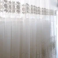 پرده تور ترک بریلنت آستر دار نو نو مناسب عروس