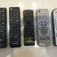 تعدادی کنترل تلویزیون