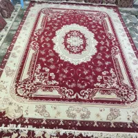 ۲ فرش ماشینی نگین مشهد ۱۵۰۰ شانه ۱۲ متری(درجه یک)|فرش|خمینی‌شهر, |دیوار