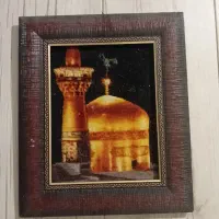 تابلو پروانه طبیعی فرش دستبافت دست بافت پوست قدیمی|تابلو، نقاشی، عکس|مشهد, فرهنگ|دیوار