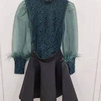 لباس مجلسی دخترانه و بلوز مشکی مجلسی