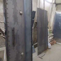 درب آهنی ماشین رو|مصالح و تجهیزات ساختمان|گنبد کاووس, |دیوار