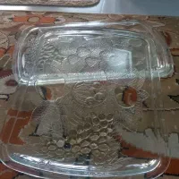 بشقاب چینی گل سرخ نو