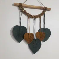 دیوار کوب مکرومه|صنایع دستی و سایر لوازم تزئینی|دلند, |دیوار