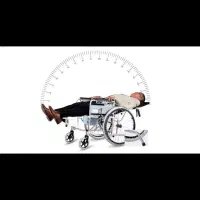 ویلچر تخت خواب شو و لگن دار