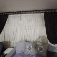 پرده زیبا در حد نو|پرده، رانر، رومیزی|قم, پردیسان|دیوار
