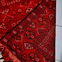 3عدد کناره ترکمن عشایری 120 ساله دست بافت درجه 1