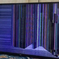 تلویزیون شکسته ال جی|تلویزیون و پروژکتور|آبادان, |دیوار