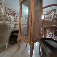 ویترین  وکنسول و جلومبلی وجاکفشی تمام چوب