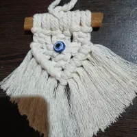 دیوار کوب چشم زخم با چوب دارچین