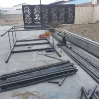 جوشکاری سیار آهنگری نرده پله حفاظ زیرکولری سایبان