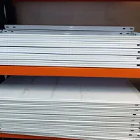 طبقه ( قفسه ) فلزی راک نیمه سنگین و تابلو روان LED|کتابخانه، شلف، قفسه‌های دیواری|شیراز, اصلاح‌نژاد|دیوار