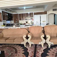 مبل سلطنتی هشت نفره شیک در حد نو|مبلمان خانگی و میز عسلی|لردگان, |دیوار