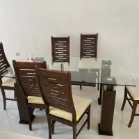 میز غذا خوری|میز و صندلی غذاخوری|لاهیجان, آهندان|دیوار