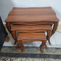 مبل استیل به همراه جلو مبلی و عسلی|مبلمان خانگی و میز عسلی|قم, نیروگاه|دیوار