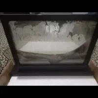 تابلو شن ریز مشکی