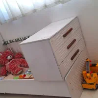 تخت کودک و نوجوان ب همراه میز تحریر