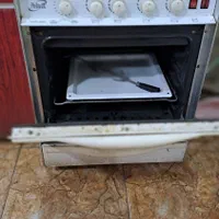 فر کباب پز استیل صنعتی و گاز فردار ۴ شعله|اجاق گاز و لوازم برقی پخت‌وپز|رشت, شهرک قدس|دیوار