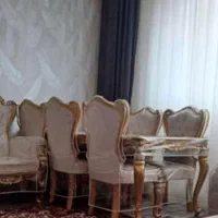 مبل سلطنتی و میز ناهارخوری چوب طبیعی