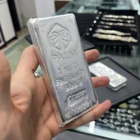 شمش نقره یک کیلو امارات تعداد محدود