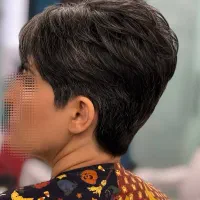 مدل برای کوتاهی مو