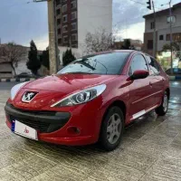 پژو 207، قرمز سفارشی، مدل 1401، کم‌کار