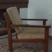 ست ۶ نفره مبل تمام چوب راش + میز جلو مبلی