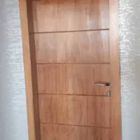 ساخت نصب درب اتاقی چوبیMDFکابینت کمد دیواری قرنیز