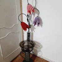 آباژور سه چراغ مدل لاله