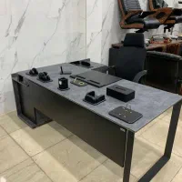 میز مدیریت کد18مدرن/کلاسیک0صندلی کارمندی چرم/توری