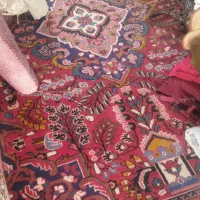 فرش ۱۲متری۴عدد وفرش دست باف ۶متری ۱عدد|فرش|خمین, |دیوار