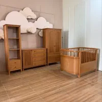تخت کمد ویترین چوب ام‌دی‌اف