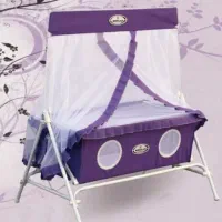 گهواره میلاد رنگ بنفش