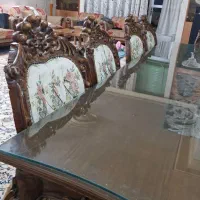 میز ناهار خوری 10 نفره|میز و صندلی غذاخوری|پیر بکران, |دیوار