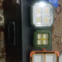 پرژکتور خورشیدی و لامپ شارژی