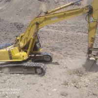 بیل میکانیکی اماده همکاری